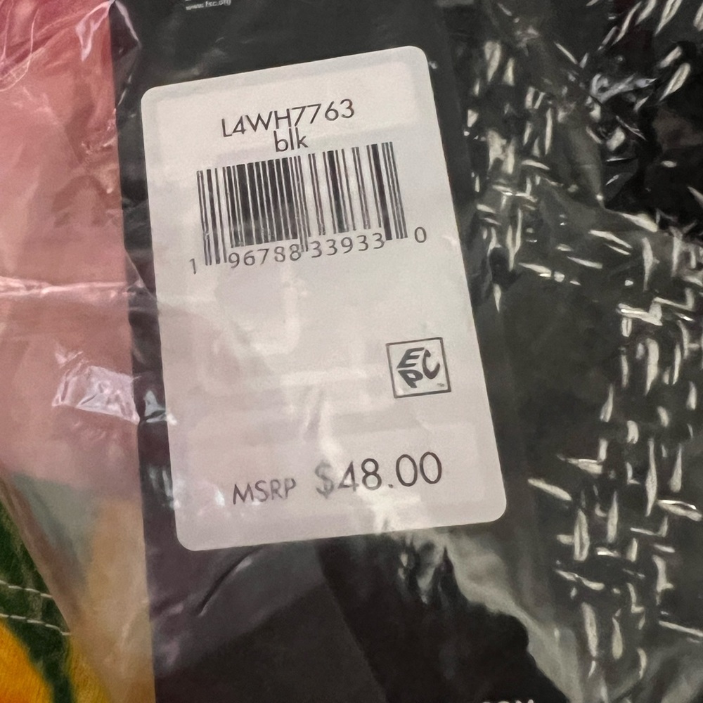 KARL LAGERFELD PARIS NWT gorgeous classic Black Tweed Baseball Cap - Picture 4 of 6